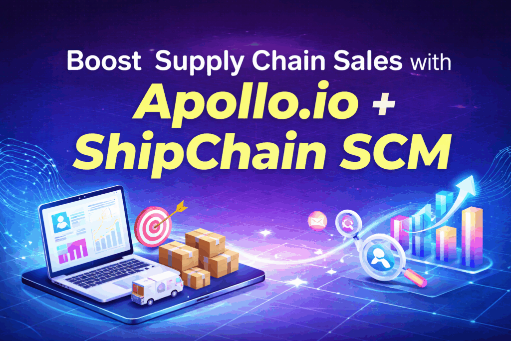 Apollo integrate with shipchain for supply chain sales boost