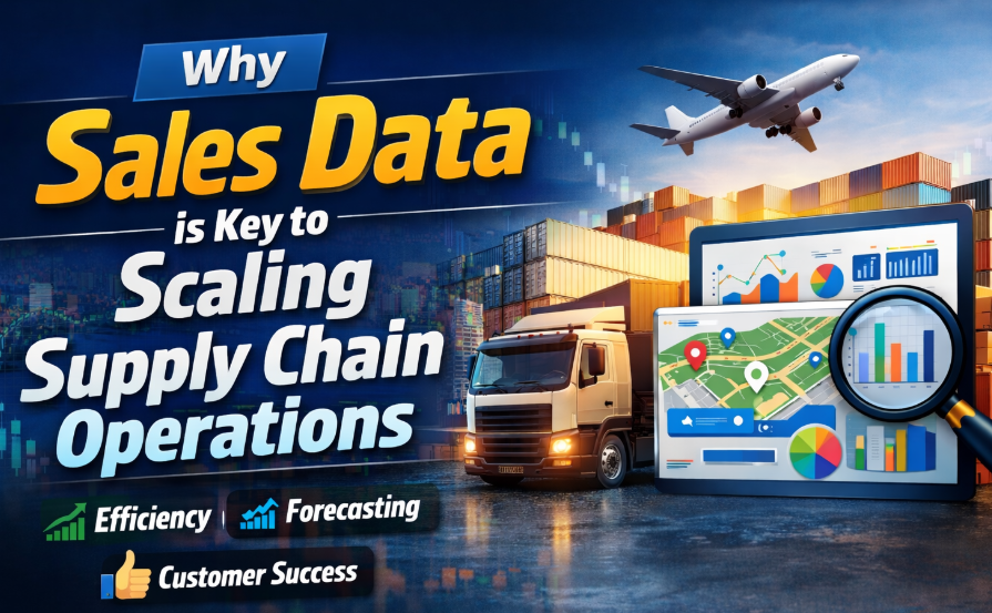 Why Sales Data is Key to Scaling Supply Chain